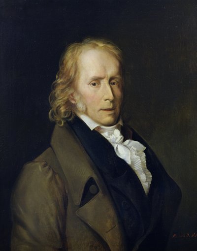 Portrait of Benjamin Constant de Rebecque (1767-1830) by Hercule de Roches